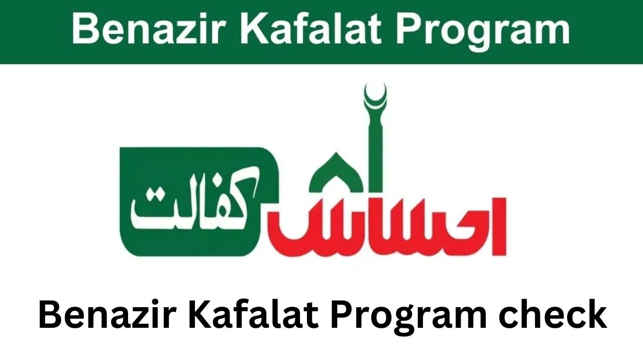 Benazir Kafalat Program check cnic